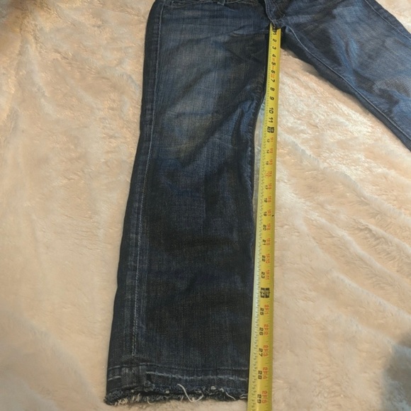 7 For All Mankind Gwenevere Skinny Raw Hem Jeans - Picture 11 of 14